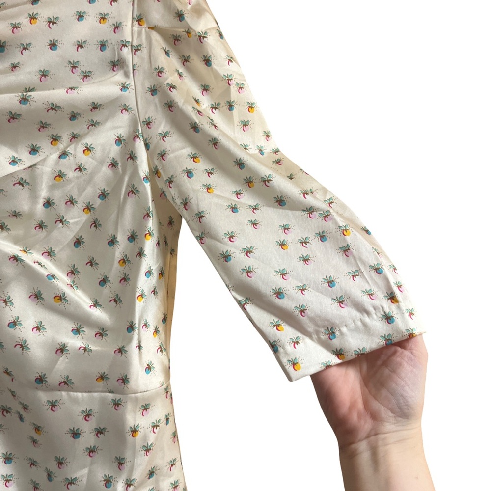 Sandro NWT Aquarelle fruit-print minidress - Picture 11 of 16